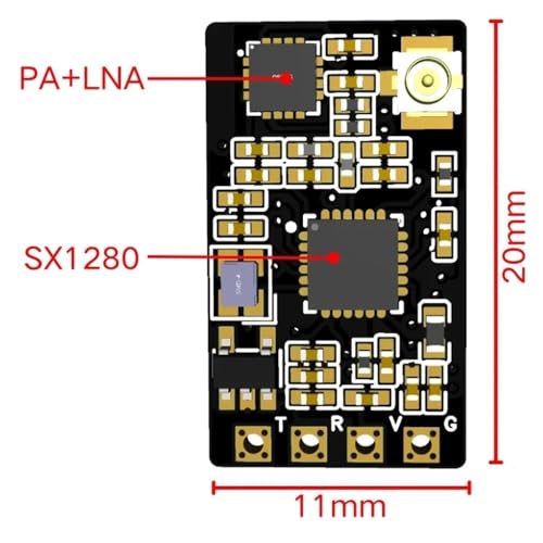 Receptor 2,4G FPV largo alcance dron estilo libre quadcopter radio 2