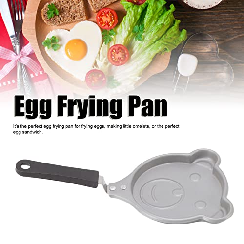 TOPINCN Mini Egg Pan, Nonstick Omelet Pan, Innovative Korean Breakfast Pot, DIY Mini Breakfast Pan, Small Egg Pancake Mold (Bear) - Image 2
