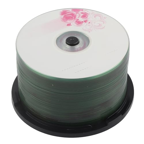 Pilipane Discos CD-R En Blanco, Medios Grabables En CD, Disco Grabable para Datos Y Música, Velocidad 52X, Capacidad De 730 MB, Música Grabable Y Almacenamiento De Datos(50pcs)
