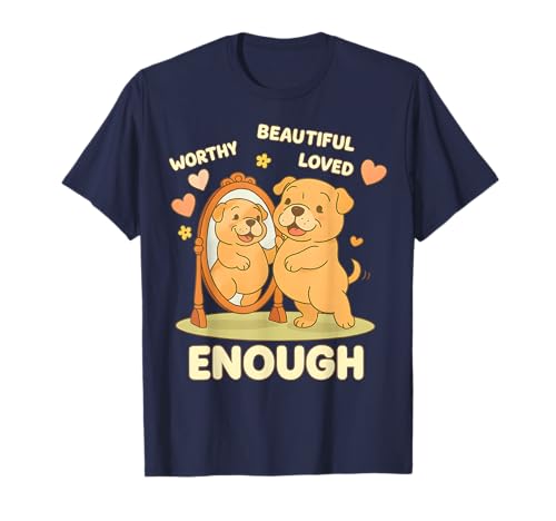 Wholesome Dog Meme Ironic Mental Health Gen Z Self Love T-Shirt