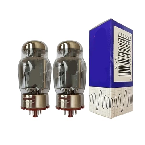 Tubo de vacío 6550 par emparejado de 2 piezas para amplificador de audio HiFi de cuatro canales