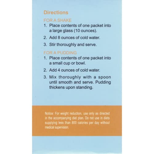Nutmeg State Nutrition - Pudding Or Shake, Low Calories, 15G Protein, Low Fat, 7 Servings Per Box (Chocolate Hazelnut) #TOP3