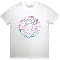 100% Ringspun Cotton. Design: Circular, Logo, Printed, Text. Neckline: Crew Neck. Sleeve-Type: Short-Sleeved. 100% Officially Licensed.