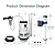 Ulinlo Pouly 3-Inch Toilet Tank Replacement Kit for Lever-Handle 2-Piece Toilets - Includes Water-Saving Dual Flush Valve Replacement with Integrated Handle, Adjustable Fill Valve & Rubber Gasket
