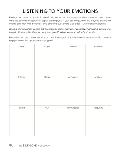 The Self-Love Workbook: A Life-Changing Guide to Boost Self-Esteem, Recognize Your Worth and Find Genuine Happiness (Self-Love Books)