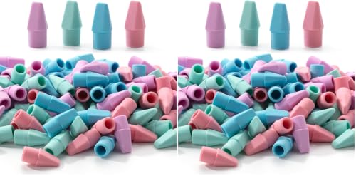 Image of Mr. Pen- Pencil Erasers Toppers, 240 Pack, Colorful, Latex Free, No Smudge | Mr Pen Erasers for Pencils