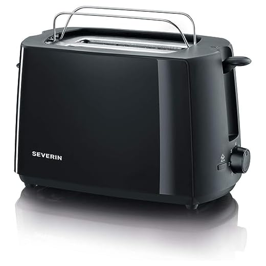 Automatic Toaster, Approx. 700 W, Integrated Bun Toasting Attachment, Adjustable Browning Level