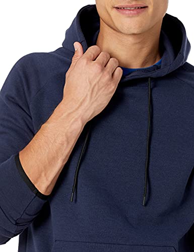 Amazon Essentials Men's Tech Fleece Hooded Pullover Sweatshirt, Navy, X-Small #TOP2