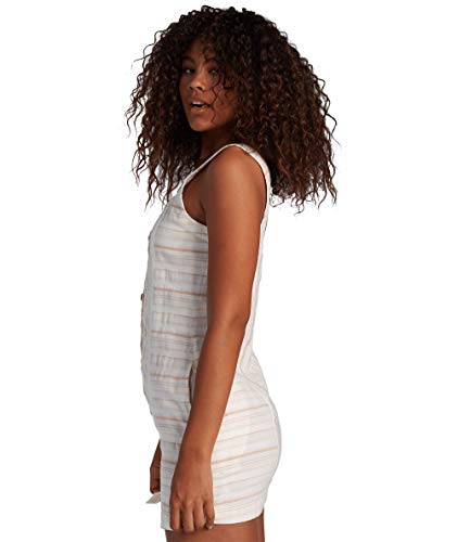 Roxy Women's Sweeter Dreams Short Dress, Snow White River Stripe 211, S #TOP5