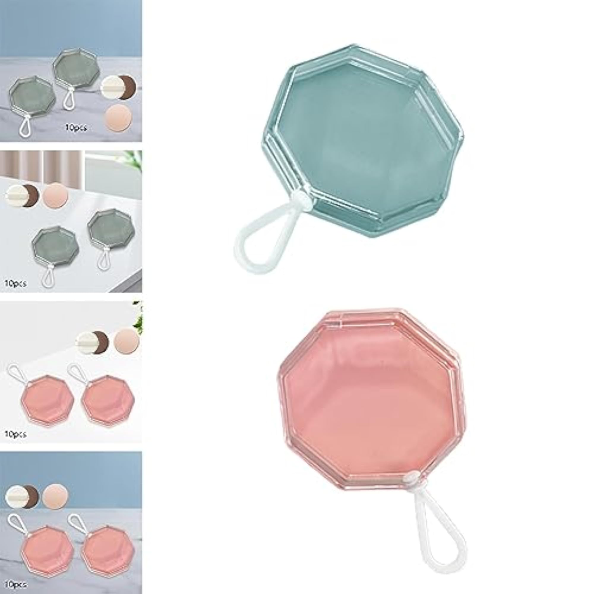 Powder Puff Storage Box for Reusable Powder Puff