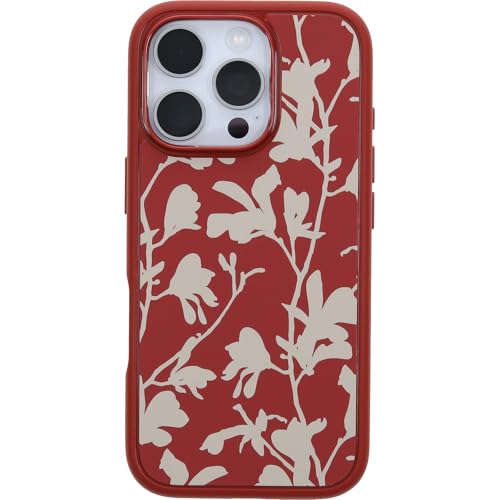 Image of OtterBox iPhone 16 Pro Symmetry Series Case - Autumn Rust - Ultra-Thin, Sleek iPhone Case, Cute & Aesthestic Floral iPhone Case