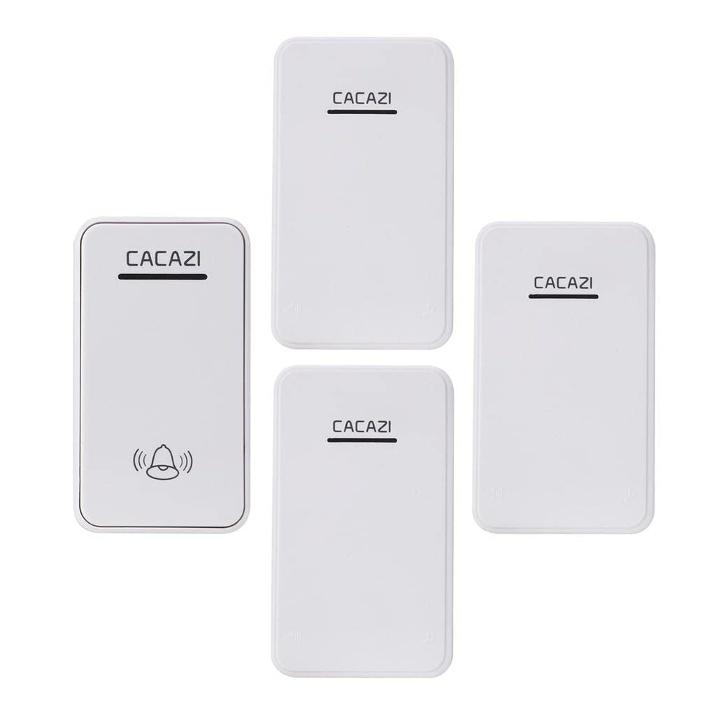 LOOM TREE Wireless Battery Powered Doorbell Door Chime 1 Transmitter+3 Receivers(WHT) (B09Z6V4P3X) Amazon Price History, Amazon Price Tracker