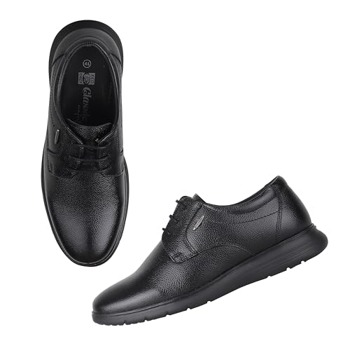 Image of Red Chief Genuine Leather Formal Derby Shoes for Men | Lace-Up Shoes for Men | RC3978LR