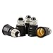 ELECTOP E11 to E12 LED Bulb Base Adapter Converter Light Socket Lamp Holder(5 Pack)