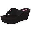 Rocket Dog Diver Teenslippers voor dames, roze (floral)