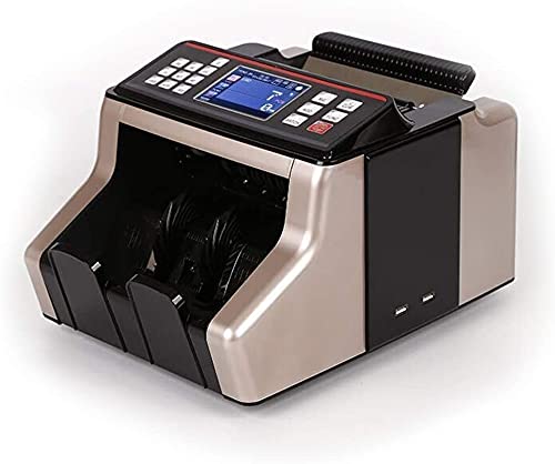 Conta Banconote Denaro contatore con Display LED contabanconote Professionale con rivelatore di Banconote False, Conta 900 Fogli al Minuto
