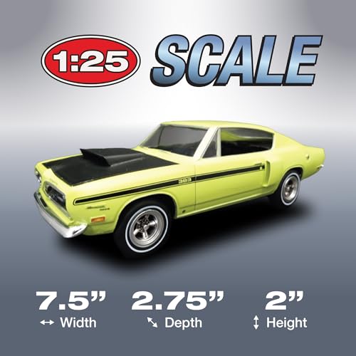 MPC 1969 Plymouth Barracuda Kit 1:25 miniatura 4