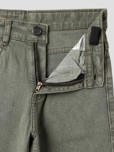 Image of Urbano Juniors Boy's Loose Baggy Fit Washed Denim Jeans Stretchable
