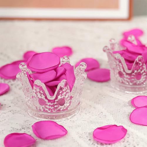 Simulation de pétales de rose de qualité pour décoration de table raffinée