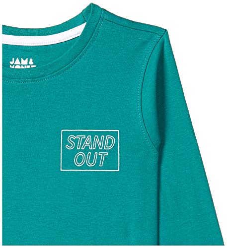 Image of Amazon Brand - Jam & Honey Boy's Regular T-Shirt (AW20BTS-FS-PO2 Multicolor 4 7-8 Years)