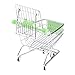 Mini Shopping Cart Miniature Supermarket Handcart Shopping Utility Cart Storage Toy for Kids - Green
