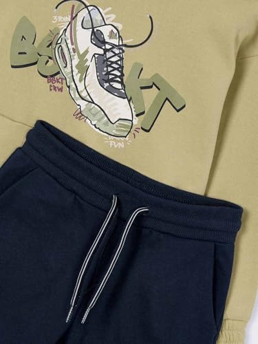 Mayoral Tracksuit for Boys Wheat3