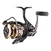 PENN Battle III Spinning Inshore Fishing Reel, HT-100 Front Drag, max of 15lb | 6.8kg, Made with Sturdy All-Aluminum Composition for Durability, 4000, black gold