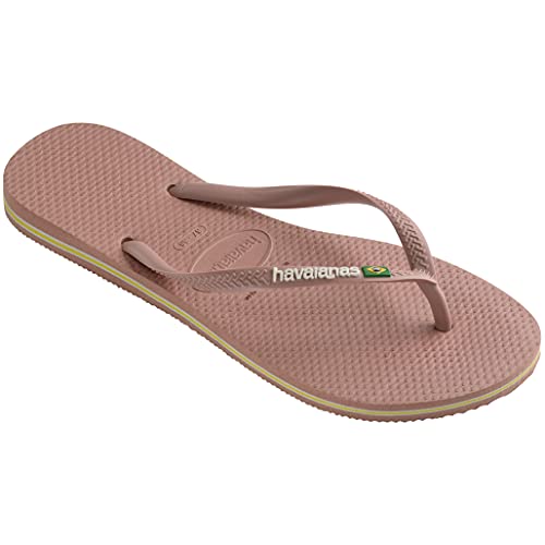 Chinelo, Havaianas, Slim Brasil, Meninas, Rosa Crocus, 29/30