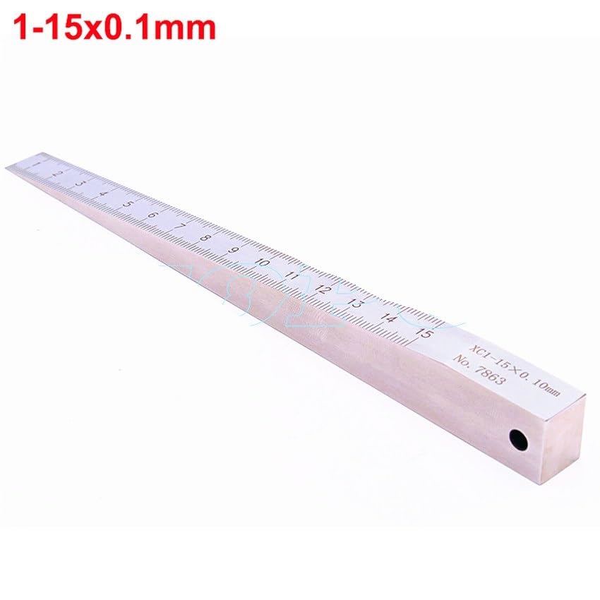 Galgas de Espesores Calibre cónico de 1 a 15 mm, 0,5 a 10 mm, 0,4 a 6 mm, 0,2 a 4 mm, calibre de soldadura cónica, calibre de separación, calibre de cuña, calibre de espesores de inserción, calibre de