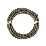 2 mt/los Dia Geflochtene Lederschnur Runde Lederfaden Seil for DIY Halskette Armband Schmuck Machen(Green,4mm)