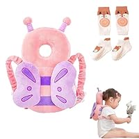 Zaino Protettivo Per Testa Bambino - Con Imbottitura In Cotone, Design Animale, Traspirante E Regolabile - Foto 12