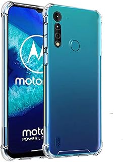 Totill Case for Motorola G8 Power Lite, Crystal Clear [Anti-Yellowing] Anti-Shock Anti-Slip Anti-Scratch Silicone Phone Case, Smartphone Cover for Moto G8 Power Lite Funda Coque 6.5 inch Transparent