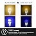 Kasa Smart Light Bulbs, 1000 Lumens High Brightness, 16M Color Changing, Dimmable Smart WiFi Light Bulb, Compatible with Alexa and Google Home, A19, 2.4GHz Wi-Fi only, No Hub Required, KL135(4-Pack)