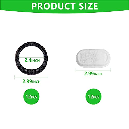 Filtros de repuesto para fuente de agua para gato y perro HIFROM miniatura 2