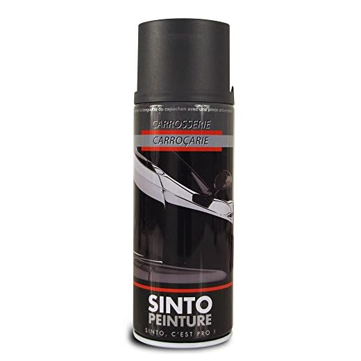 SINTO - Bombe peinture Carrosserie - Appret gris - Aérosol 400 ml