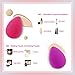 6Pcs Makeup Sponge, Easkep Blender Beauty Foundation Blending Sponge Set Professional Perfect Puff Flawless for Liquid Latex Free Multi-Color No Floating Powder