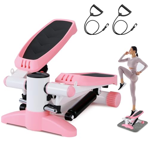 BOWEICORE Mini Stepper für Zuhause mit Multifunktions LCD Display, Power...