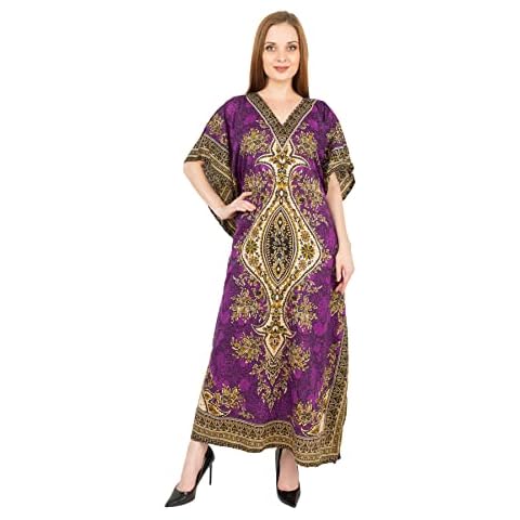 Art Of Creation Women's Purple Kaftan Dress Cover
