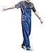 Produktbild MOLUCI Herren-Latzhose Denim-Latzhose Gewaschen Lässig Retro-Cargo-Jeans Overalls Verstellbare Träger Arbeitskleidung Hose,Dark blue,4XL