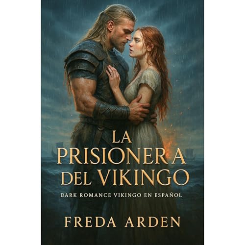 LA PRISIONERA DEL VIKINGO. Dark Romance Vikingo en Español Audiolibro Por Freda Arden arte de portada