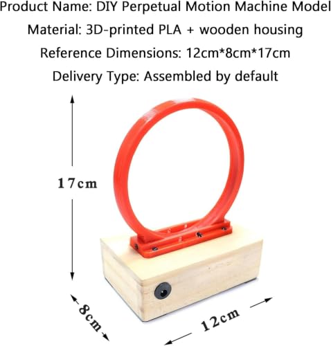 Electromagnetic Cyclotron Scientific Experiment Equipment, Iron Ball Circular Motion Coil Electromagnetic Accelerator Kit, Homemade Magnetic Induction Teaching Apparatus For School Lab Education - Image 3