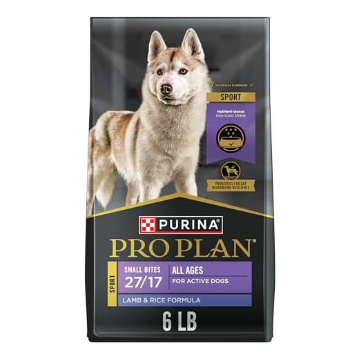 Purina Pro Plan High Protein Dog Food, Small Bites, SPORT 27/17 Lamb and Rice Formula - 6 lb. Bag