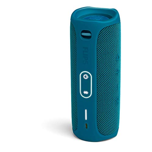 Image of JBL FLIP 5 - Waterproof Portable Bluetooth Speaker Made From 100% Recycled Plastic - Blue