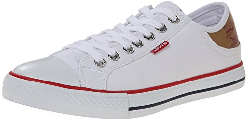 Levi's Women's Stan Buck Walking Shoe, White, 6.5 M US