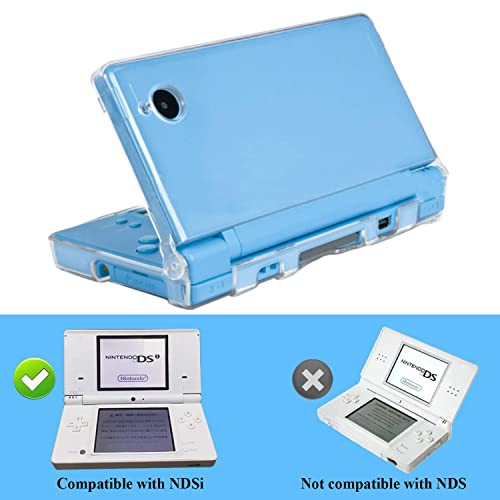 Image of Protector Case Compatible with Nintendo DS Series Ultra Clear Crystal Transparent Hard Shell Protective Cover Skin for NDS Series (for NDSi)