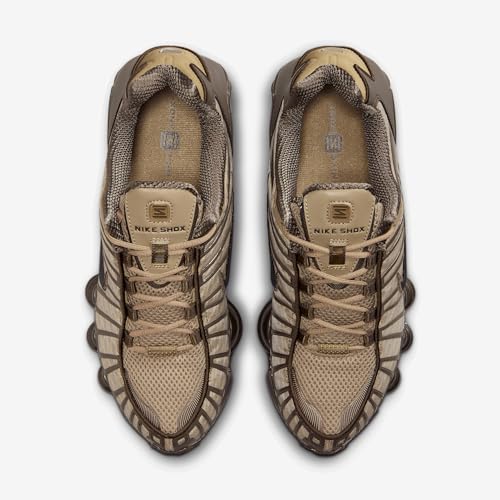 Nike Shox TL Women's Shoes (AR3566-201, Khaki/Ironstone/Off Noir)4
