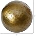 Sweet Summer Living Decorative Balls, Orbs, Spheres Set of 2 Pieces 5 inch Bowl/Vase Filler Antique Brass