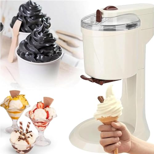 Slush Maker, Softeismaschine, 1000 Ml Supergroßes Fassungsvermögen, 4D-Doppelmischung, Leicht Zu Reinigen, Für Die Schnelle Heimwerkerküche, 220 V