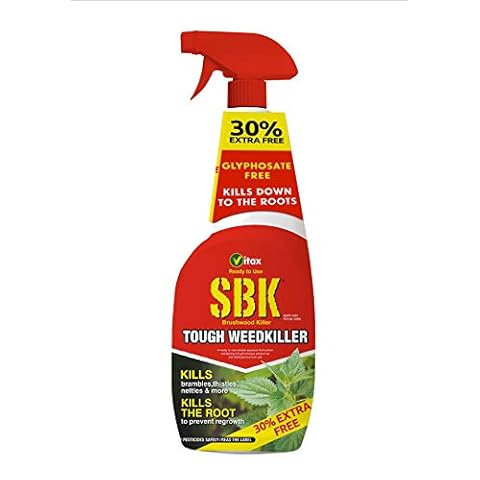 SBK 5BKA7563 Brushwood Tough Weed Killer 750ML Plus 30% Extra (975ML) Cover