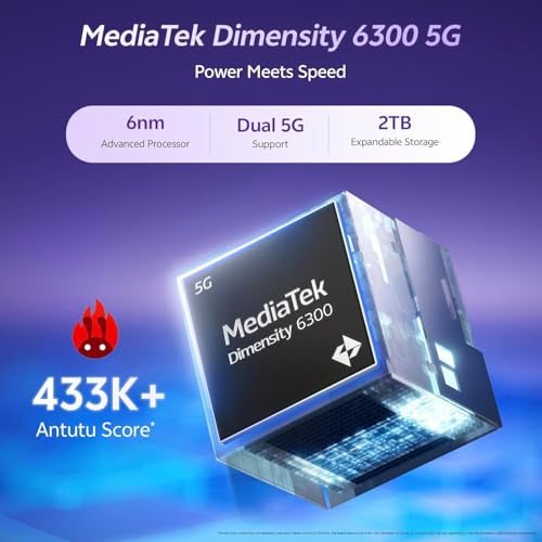 Image of vivo T4 Lite 5G (Titanium Gold, 6GB RAM, 128GB Storage) | 50MP + 2MP Dual Camera | 5MP Selfie | 6.74 inch HD+ Display | Dimensity 6300 5G Processor | 6000mAh Battery | Charger in the Box